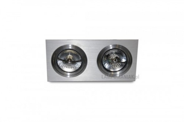 Siro oprawa sufitowa do zabudowy 2-punktowa aluminium AZ0770