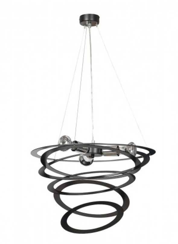 Skipper lampa wisząca 3-punktowa czarna 690/2