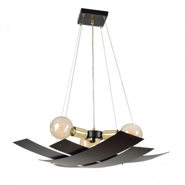 Sofix lampa wisząca 3-punktowa czarna 606/3