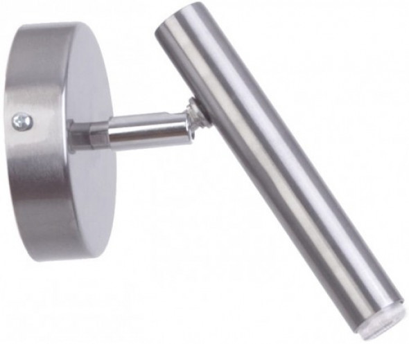 Sopel kinkiet (spot) 1-punktowy srebrny 33214