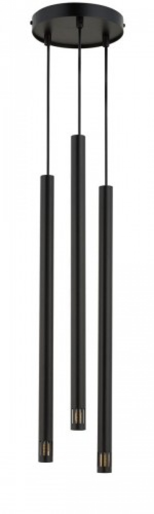 Sopel Laser lampa wisząca 3-punktowa czarna 33254