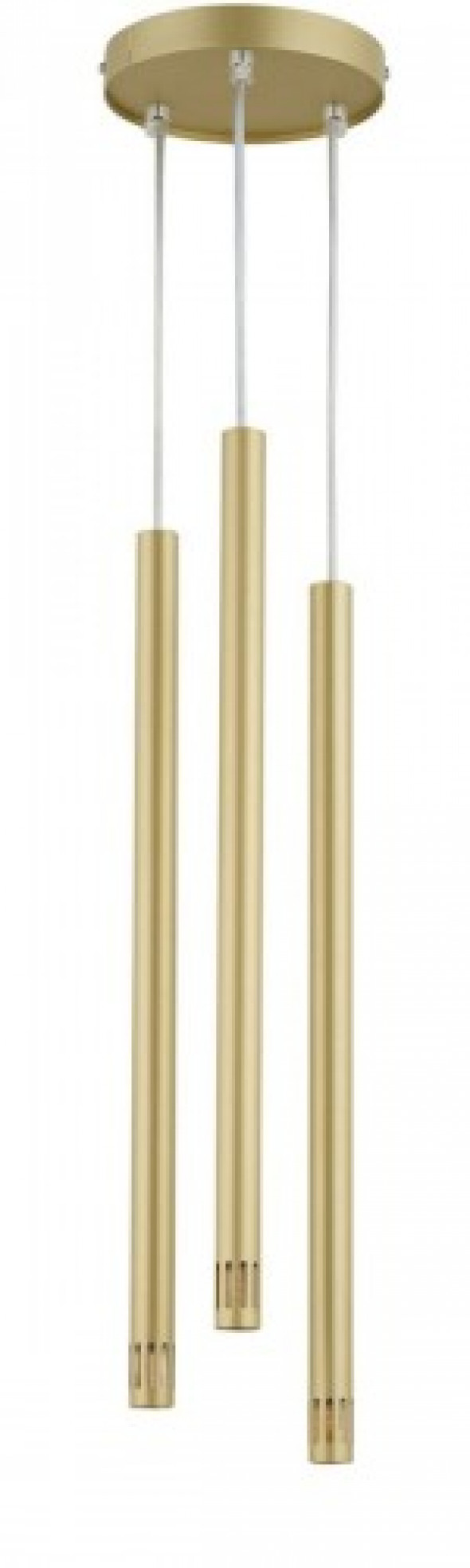 Sopel Laser lampa wisząca 3-punktowa złota 33256