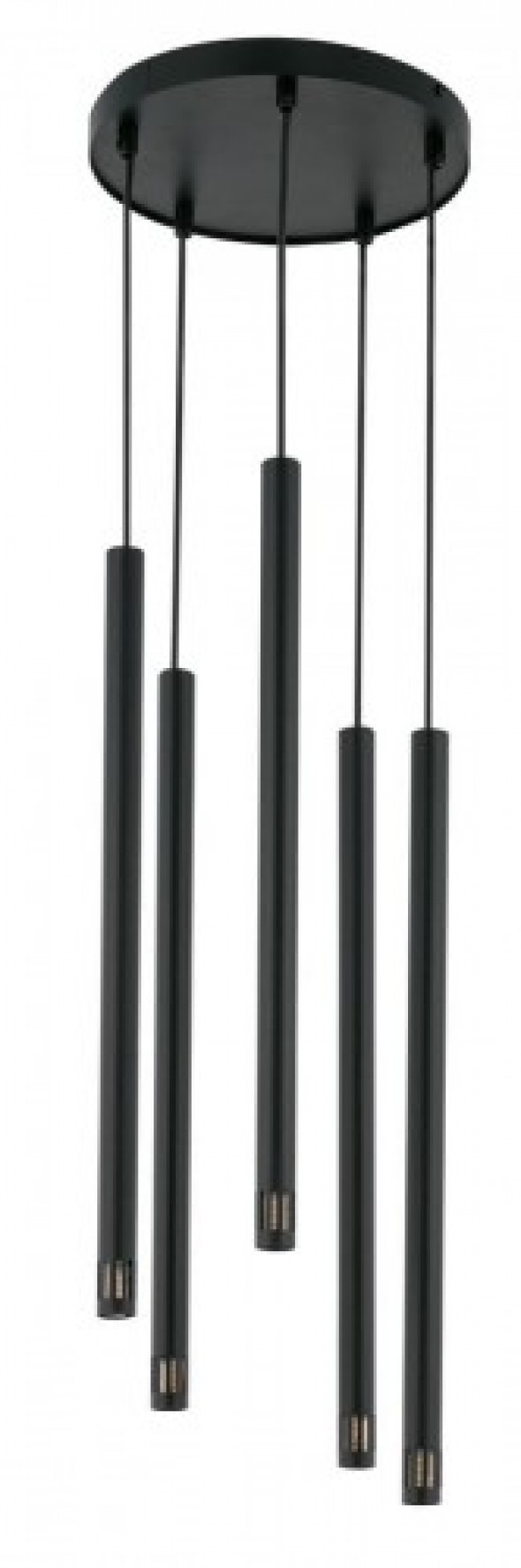 Sopel Laser lampa wisząca 5-punktowa czarna 33228