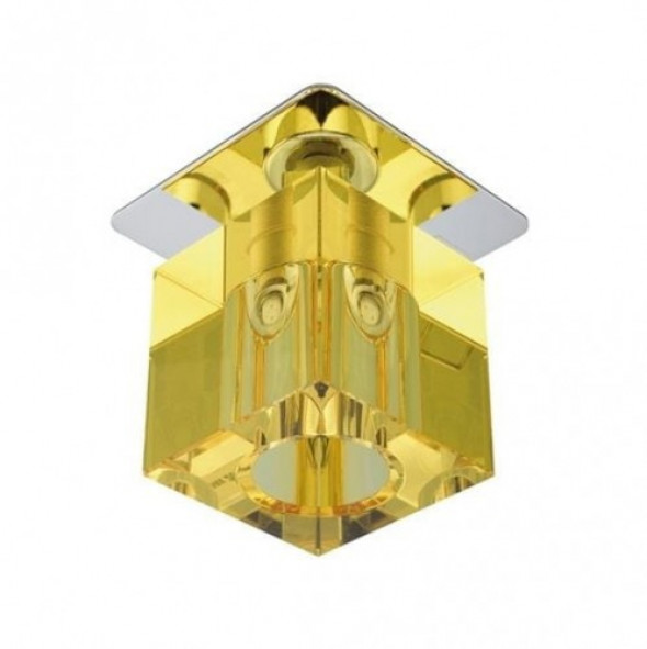 SS-18 oprawa sufitowa do zabudowy 1-punktowa chrom/żółty 2280083