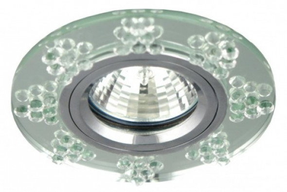 SS-19 oprawa sufitowa do zabudowy 1-punktowa chrom/transparentny 2250161