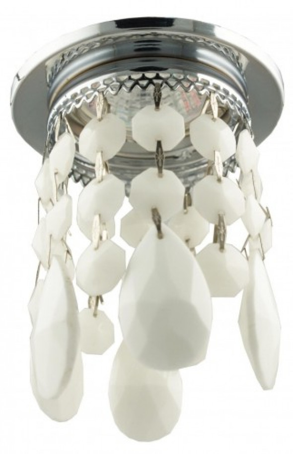 SS-64 oprawa sufitowa do zabudowy 1-punktowa chrom/biała 2245150