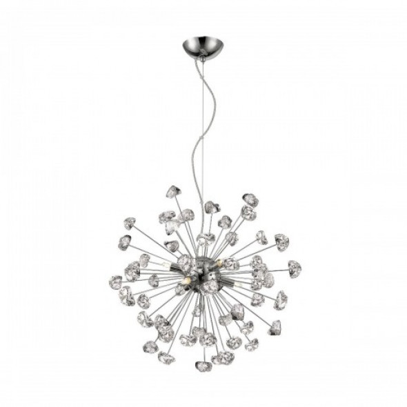 Star lampa wisząca 6-punktowa chrom P0539-06A-F4AC