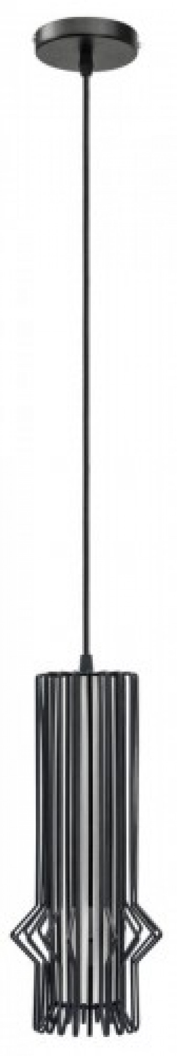 Sten lampa wisząca 1-punktowa czarna 5106/1 BLACK