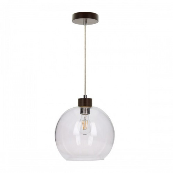 Svea lampa wisząca 1-punktowa orzech 13560176