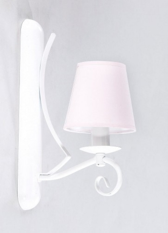 Szedar kinkiet 1-punktowy biały/kremowy/wenge/czarny