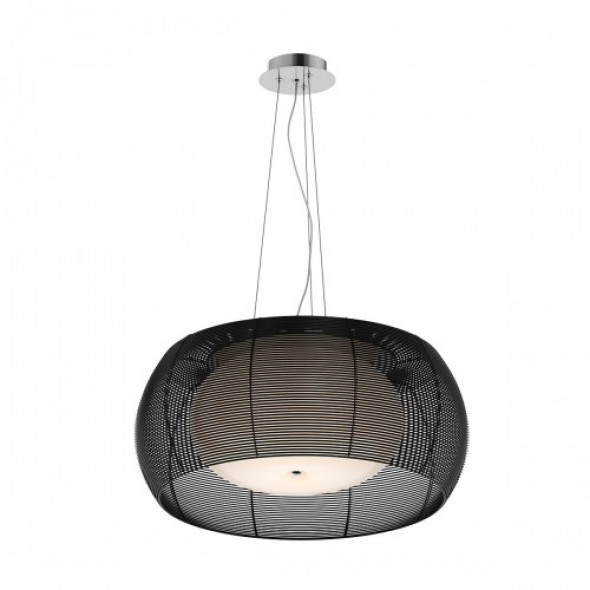 Tango D50 lampa wisząca 2-punktowa czarna MD1104-2L BLACK