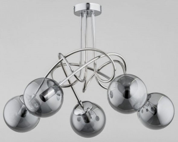 Tango Glass lampa wisząca 5-punktowa 61095