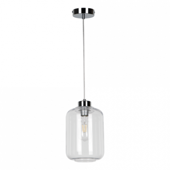 Tarro lampa wisząca 1-punktowa chrom 15880128