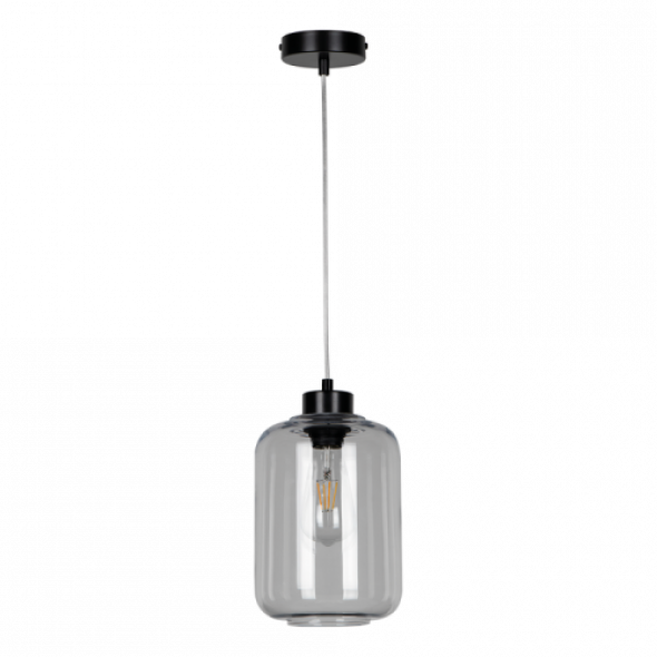 Tarro lampa wisząca 1-punktowa czarna 15890104