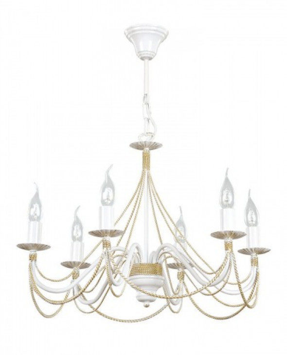 Tori żyrandol 6-punktowy biały 171/6