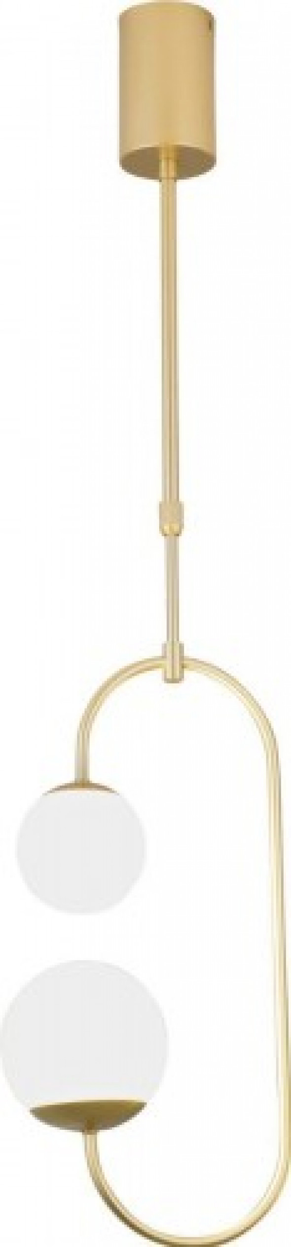 Toro LED lampa wisząca 2-punktowa złota P0385