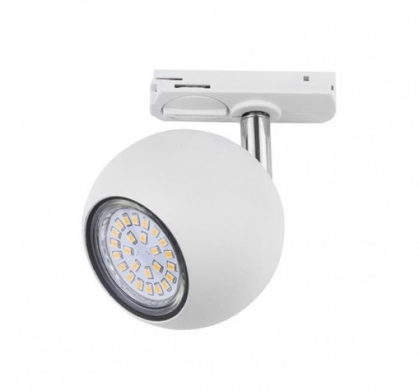 Tracer reflektor spot 1-punktowy do szyny biały 4040