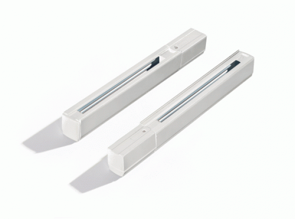 Track 3 Line zestaw szyna 100 cm + zasilanie + zaślepka biała AZ2991