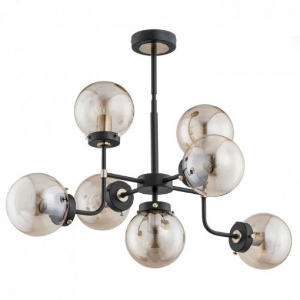 Transformers lampa wisząca 7-punktowa czarna 24847