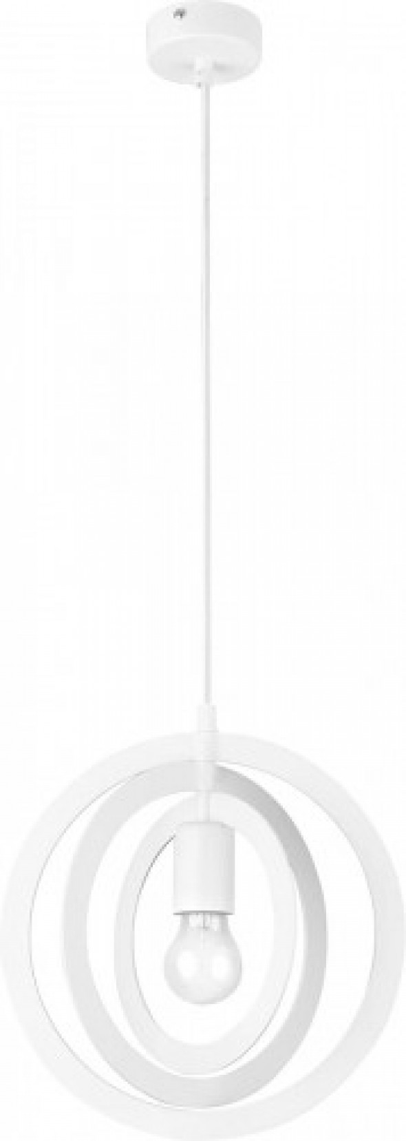 Trik Koło S lampa wisząca 1-punktowa czarna 31174/biała 31176