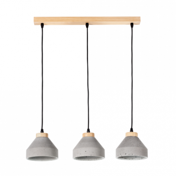 Tristan lampa wisząca 3-punktowa dąb olejowany 1929374
