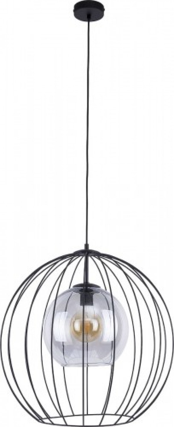 Universo lampa wisząca 1-punktowa grafitowa/czarna 2552