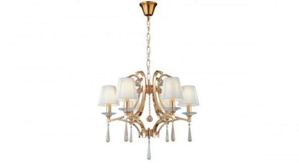 Venisia żyrandol 6-punktowy złota LDP 8810-6 (FGD)