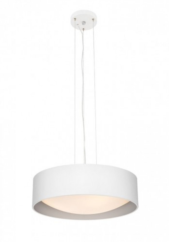 Vero lampa wisząca 3-punktowa biała/srebrna 10450301