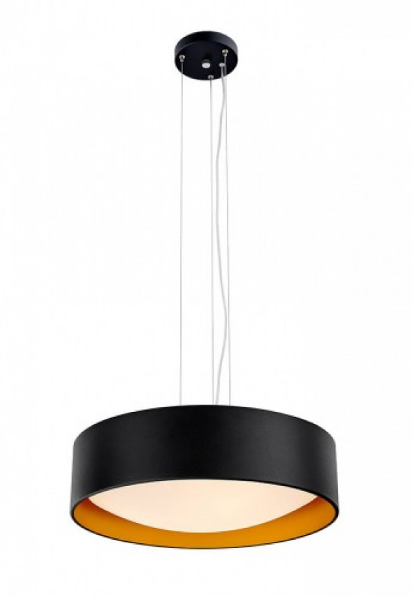 Vero lampa wisząca 3-punktowa czarna/złota 10451302