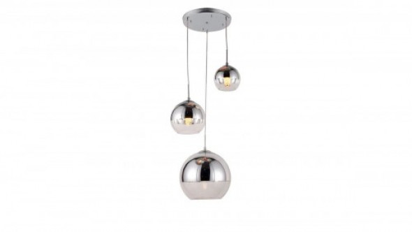 Veroni lampa wisząca 3-punktowa chrom LDP 1029-3 (CHR)