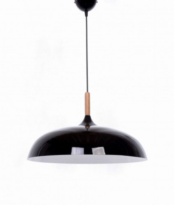 Versi lampa wisząca 1-punktowa czarna LDP 7899 (BK)