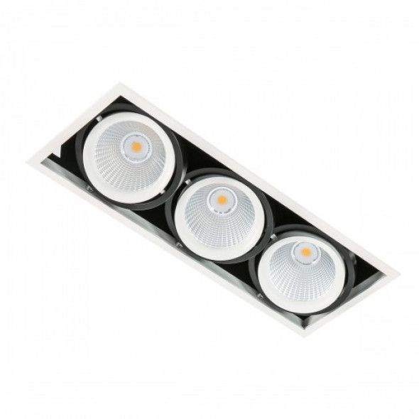 Vertico Triple LED oprawa do zabudowy kierunkowa 3x18W/4000K