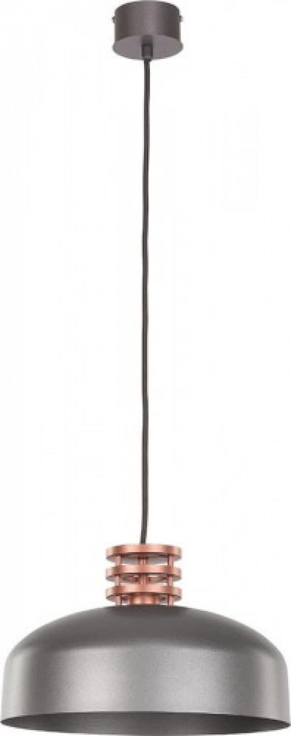 Wawa K lampa wisząca 1-punktowa srebrno-miedziana 30782