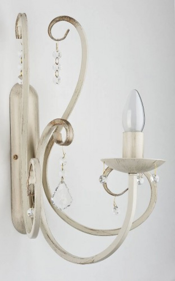 White kinkiet 1-punktowy 18510