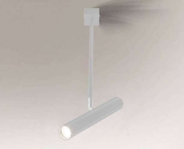 Yabu lampa wisząca 1-punktowa biała 7263