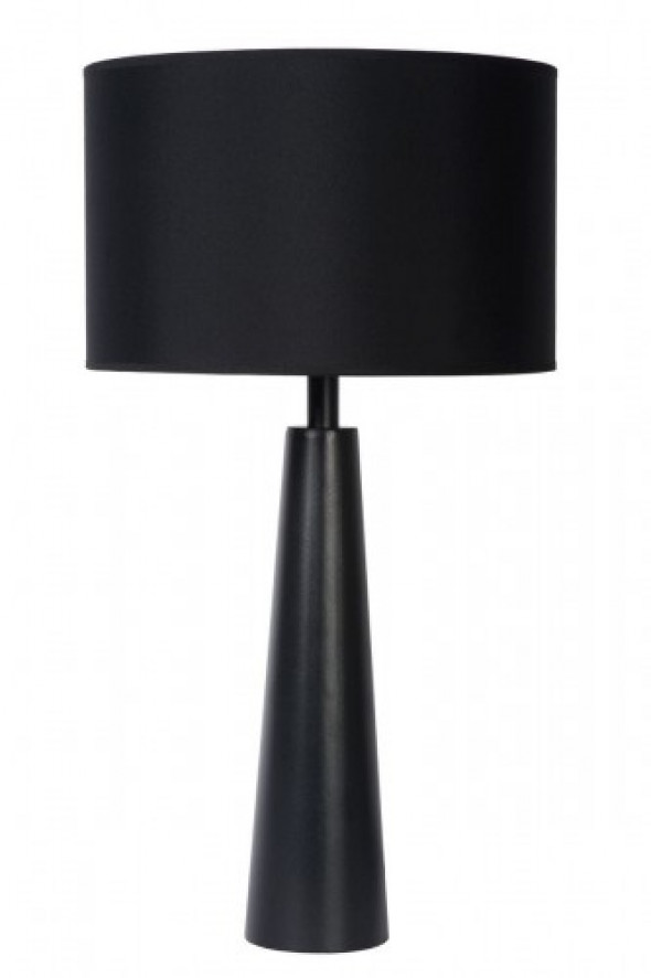 Yessin lampa stołowa 1-punktowa czarna 73504/81/30