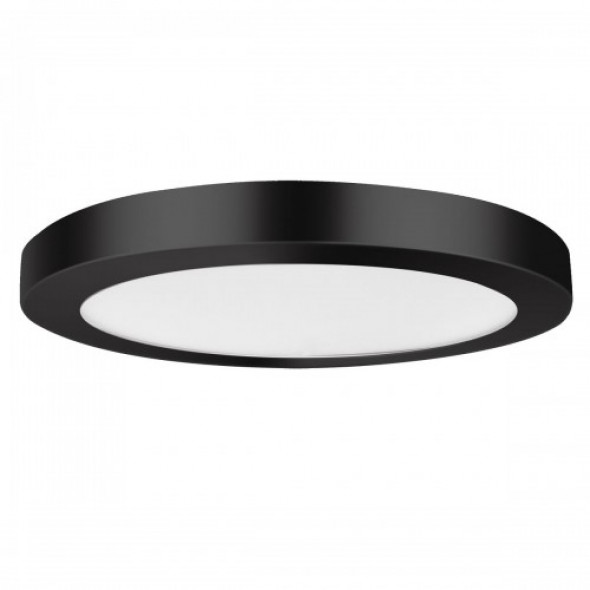 York LED oprawa do zabudowy czarna 3000K