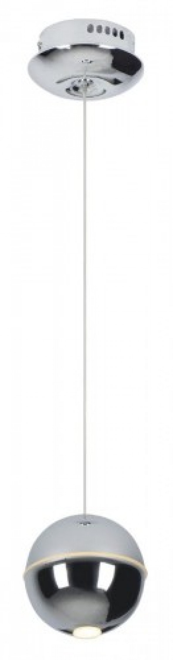 Zen LED lampa wisząca 1-punktowa chrom P0313