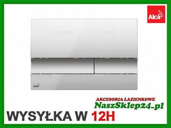 ALCAPLAST PRZYCISK DO WC CHROM MAT M1722