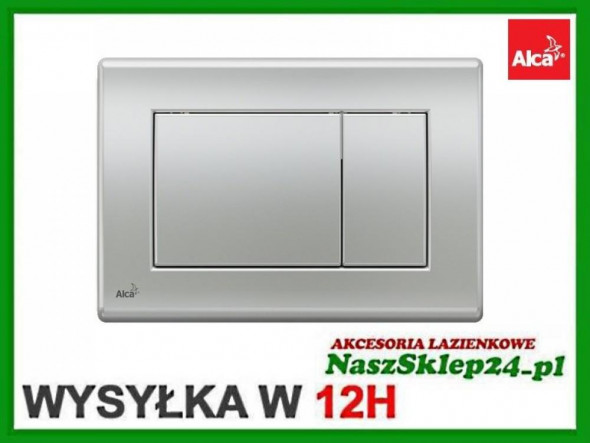 ALCAPLAST PRZYCISK DO WC CHROM MAT M272