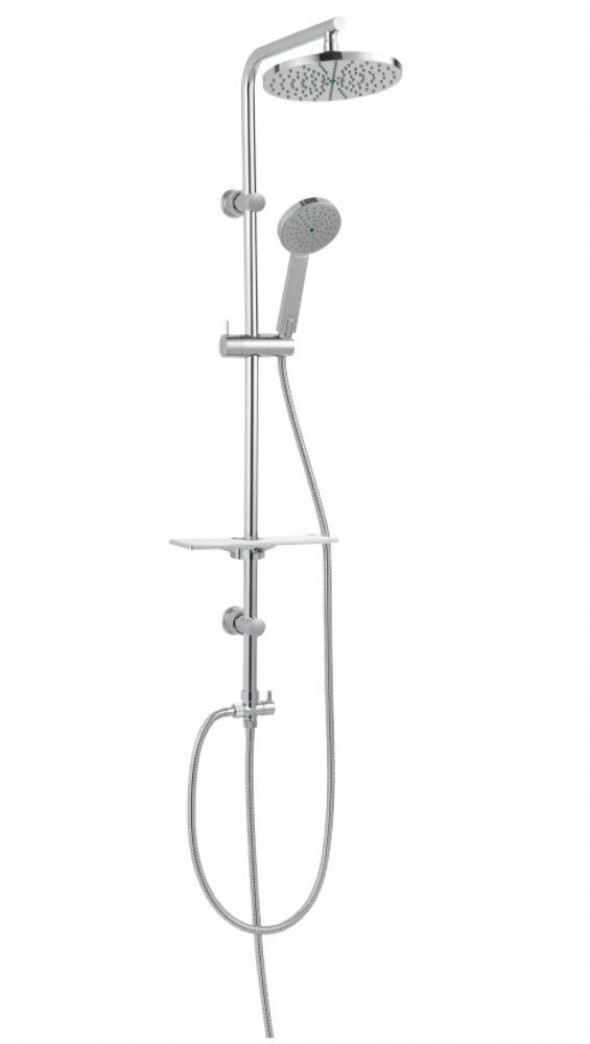 FERRO AMIGA VERDELINE zestaw prysznicowy natryskowy z deszczownicą