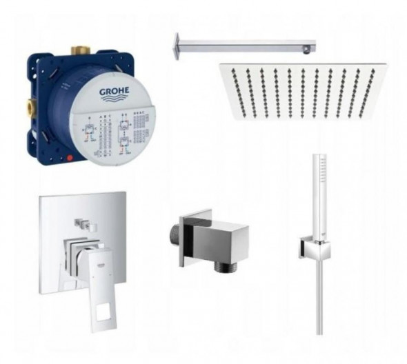 GROHE Eurocube Bateria PODTYNKOWA NATRYSKOWA-Prysznicowa