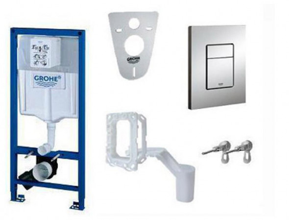 GROHE STELAŻ 5w1  WC-38827  Przycisk Chrom z Fresh