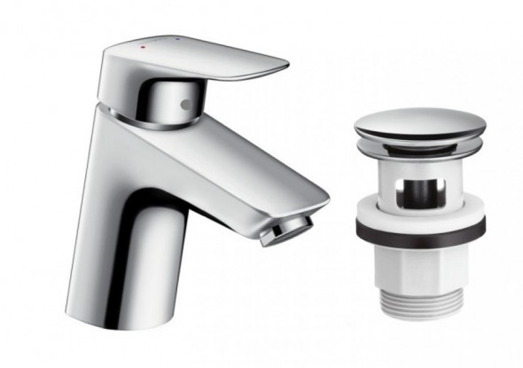 HANSGROHE BATERIA UMYWALKOWA LOGIS Z KORKIEM KLIK-KLAK 71077000