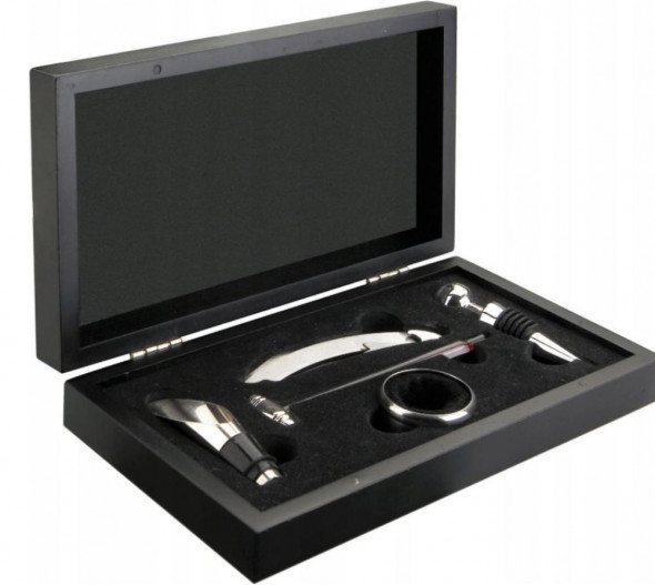 IBILI  Korkociąg -- Zestaw do wina 5 el. 781600