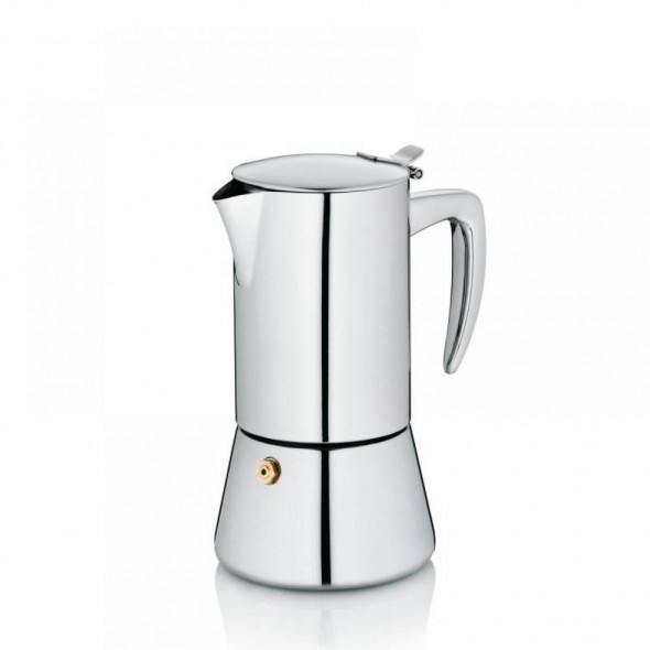 Kela - Kawiarka Ciśnieniowa ekspres Inox Latina 200ml  KE-10835