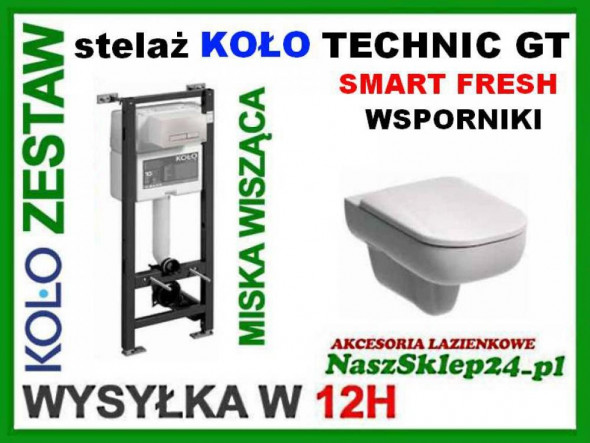 KOŁO 99341 Zestaw TECHNIC GT SMART FRESH + TRAFFIC WC  99440 + L93100