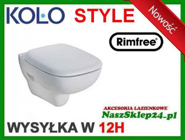 KOŁO MISKA WC STYLE RIMFREE  L231200--SZYBKA  WYSYŁKA