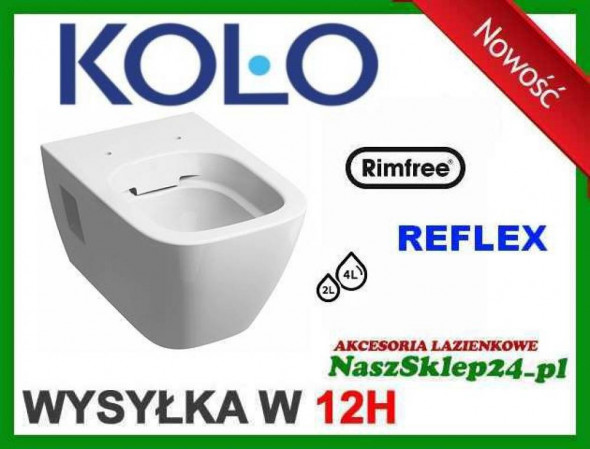 KOŁO MODO MISKA WC WISZĄCA RIMFREE REFLEX L33120 900