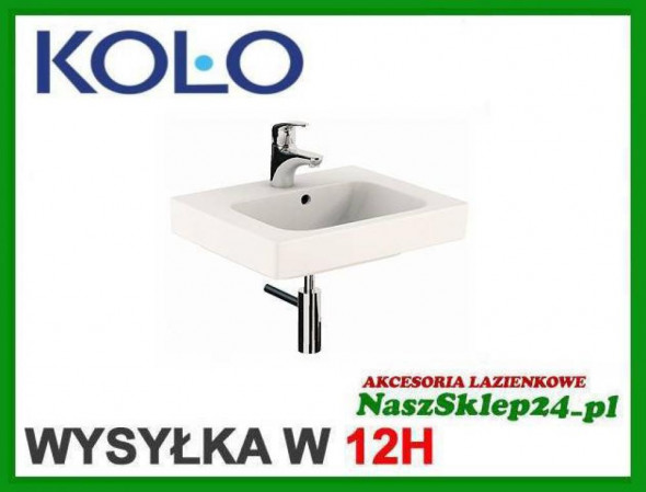 KOŁO MODO UMYWALKA 50x40 CM. Z OTWOREM L31950